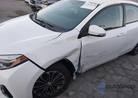 2016 Toyota Corolla S Plus z USA, uszkodzony, nr VIN 5YFBURHE3GP539455